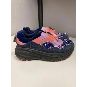 UGG Navy Pink Purple Sequin Platform Sneakers